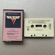 Van Halen II Audio Cassette Classic Rock And Roll Metal 1979 Clean Tested 