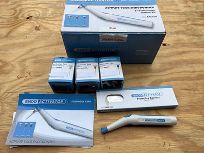 New Dentsply Sirona Endoactivator tons of tips