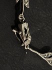 Vintage Sterling 925 Floral Necklace  — photo 3