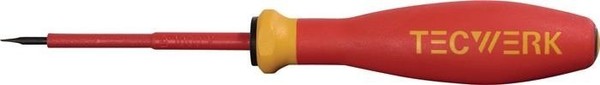 Tecwerk Schraubendreher Schneiden-B.6,5Mm Klingen-L.150Mm Vde Isol.-image