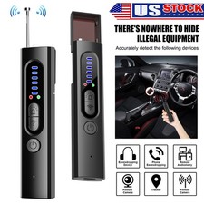 Anti-Spy Camera Wireless RF Detector GSM Bug GPS Tracker Finder Scanner Device 