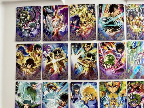 Saint Seiya Trading Card Komplettsatz 18 Karten Rare Foil Edition Limitiert - Bild 2 von 6