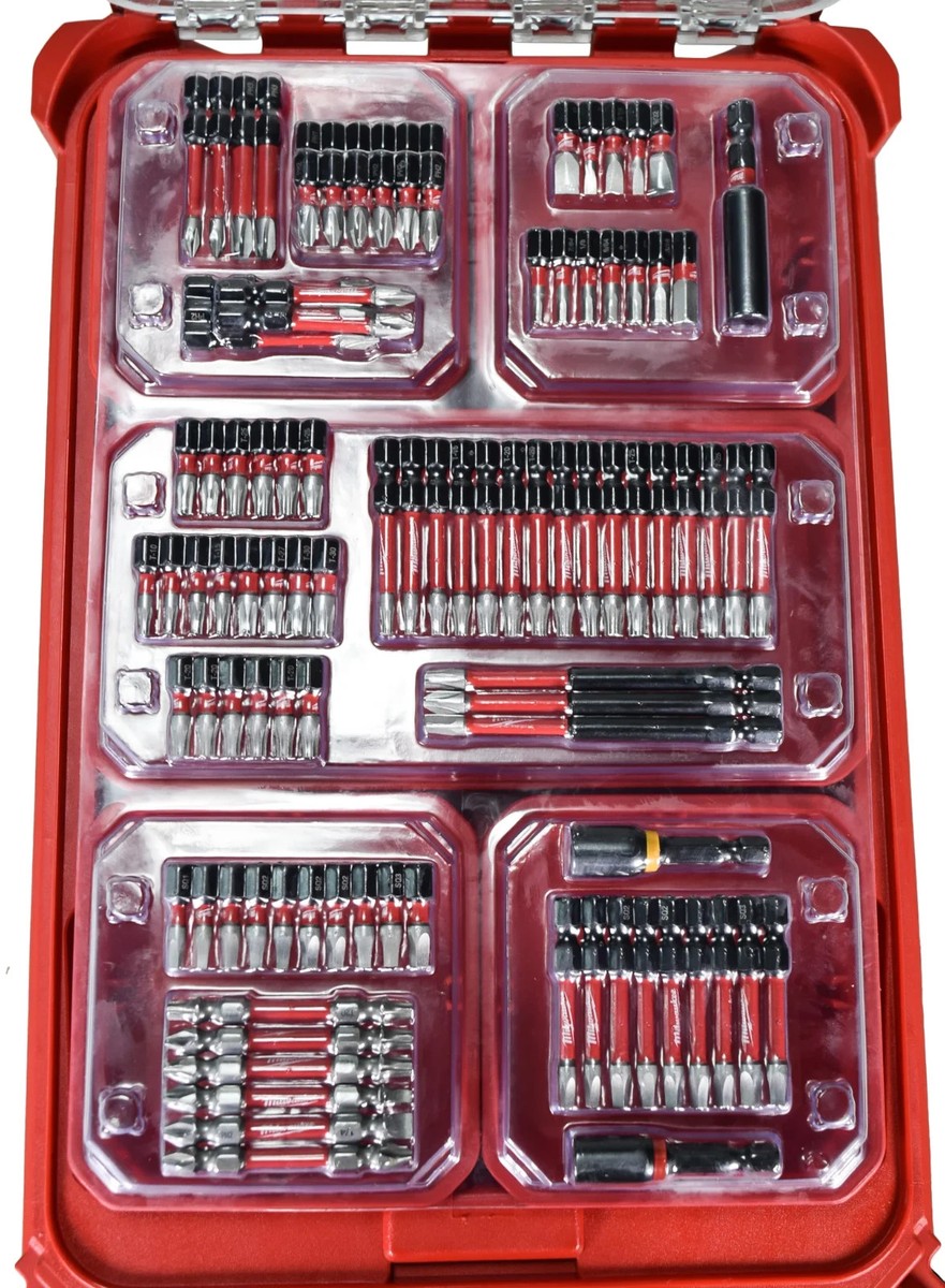Milwaukee 48-32-4082 SHOCKWAVE Impact Duty Driver Bit PACKOUT Set