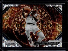 2023-24 Panini Prizm Anthony Edwards Fireworks Prizm Fast Break #11