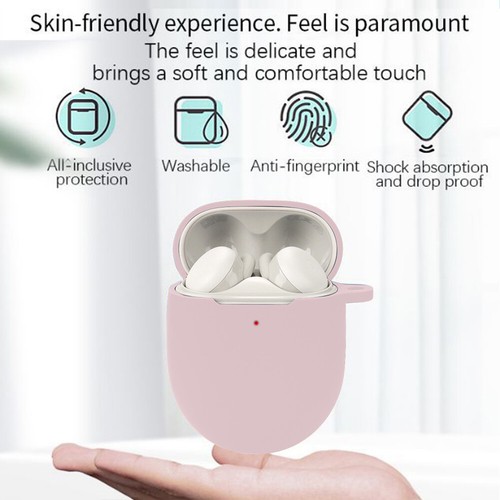 Sostituzione del copriauricolare lavabile per Google Pixel Buds A-Series (rosa) - Zdjęcie 2 z 5