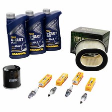 Wartung für Yamaha FZR 1000 3LE 1991-95 Öl 3L Set Luftfilter Ölfilter Zündkerzen