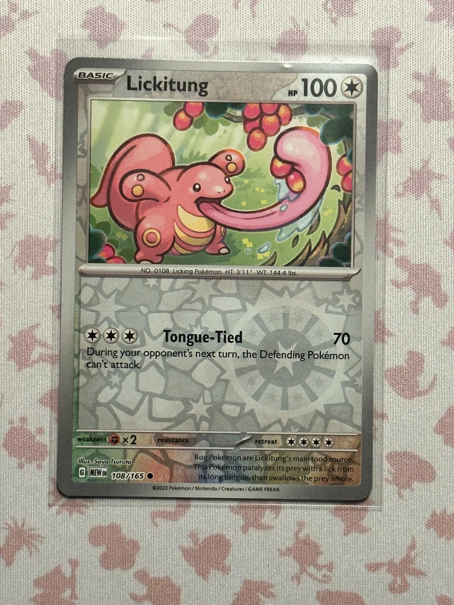 Lickitung Pokémon TCG Cards for sale | eBay Lickitung Pokémon TCG Cards for sale | eBay