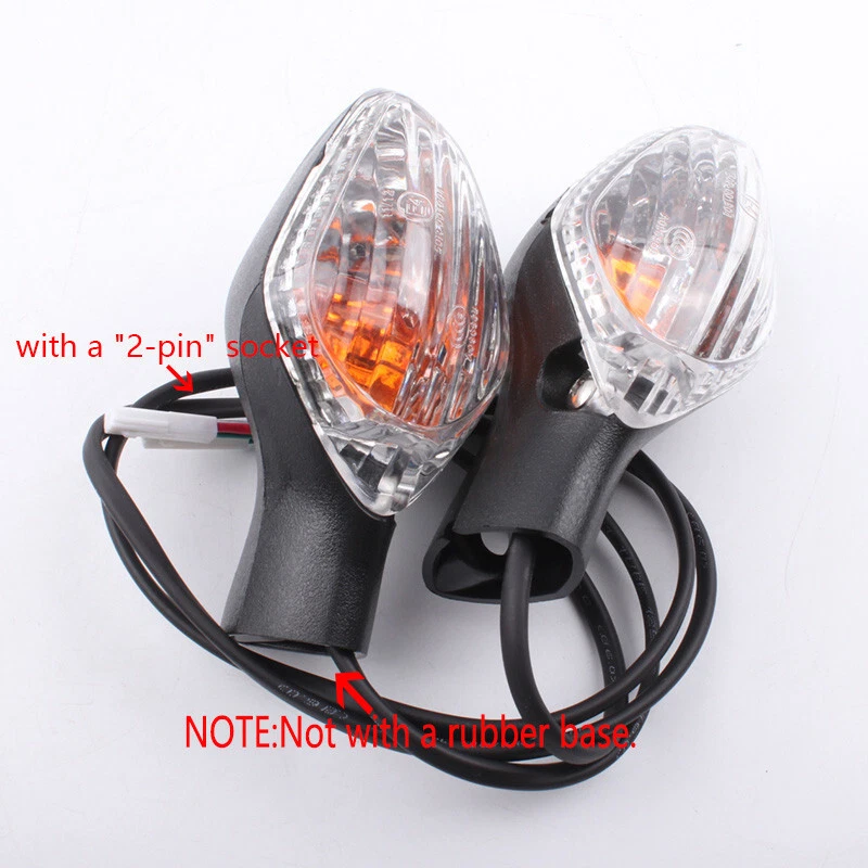 1 par X SEÑAL DE GIRO TRASERO HONDA NC700X NC750X 2016/17/18/19/20 limpio Foto 3 de 4