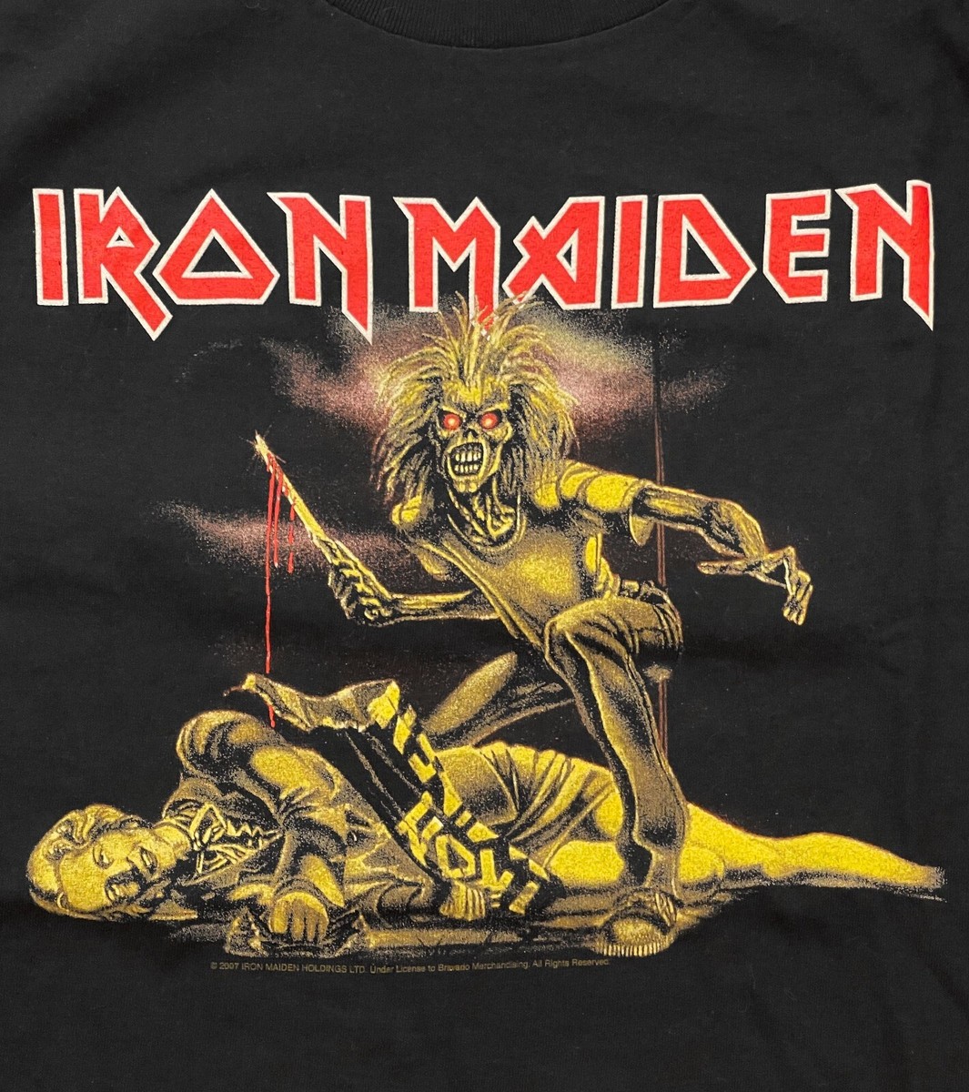 90s iron maiden バンドtTシャツ 激レア 90s iron maiden バンドTシャツ 激レア size L