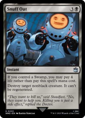 Doctor Who Commander Deck Singles - N bis Z - MTG - Near Mint