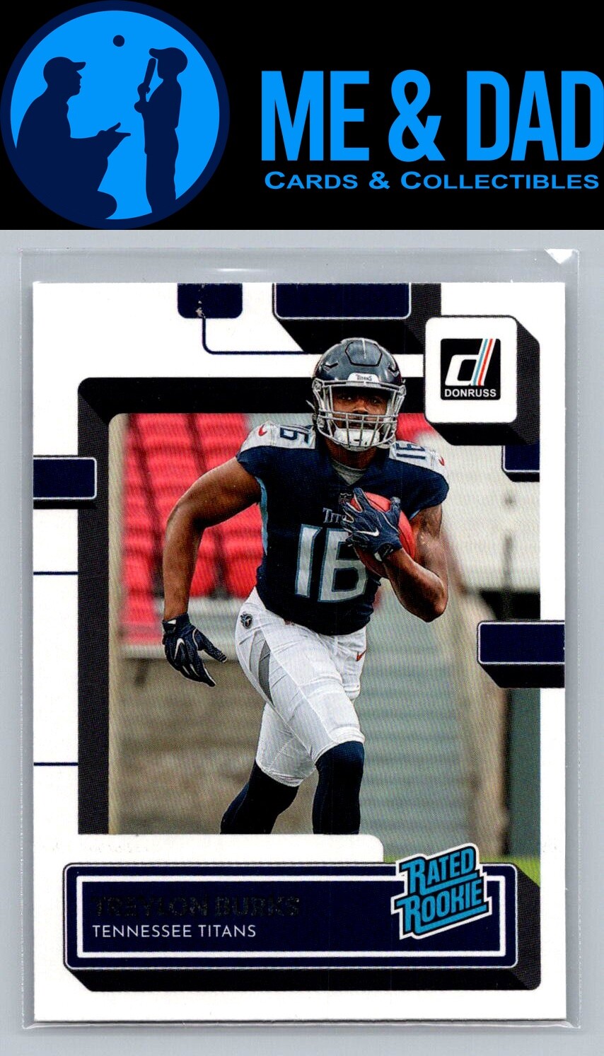 2022 Donruss #312 Treylon Burks
