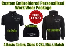 Personalised Embroidered Work Wear Package Builders Technicians Worker Uniforms