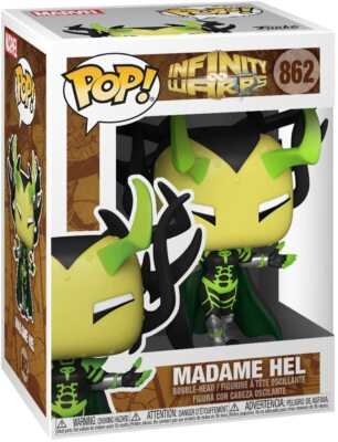 Infinity Warps Madame Hel POP Marvel #862 Vinyl Figur FUNKO