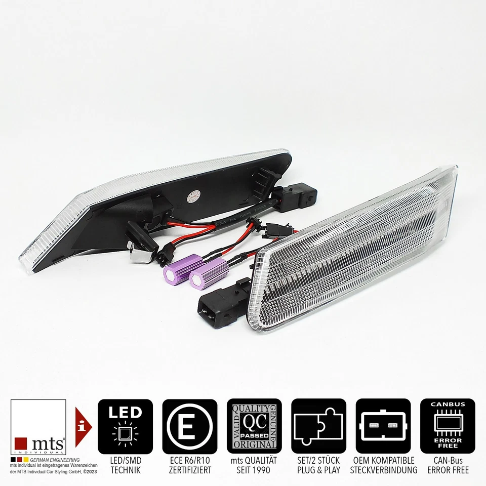 WEISSE LED Seitenblinker Porsche 911 997 Boxster 987 Cayman 987c - Bild 4 von 4