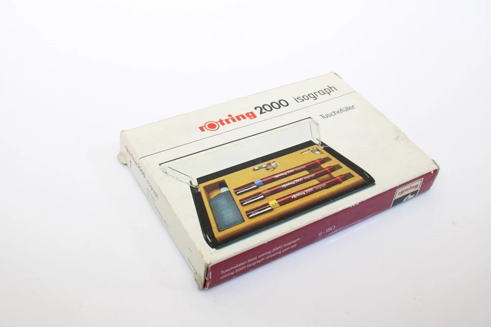rotring 3er Tuschestifteset isograph 2000, 0.5+ 2x 0.7, C1.25.1 - Bild 2 von 4