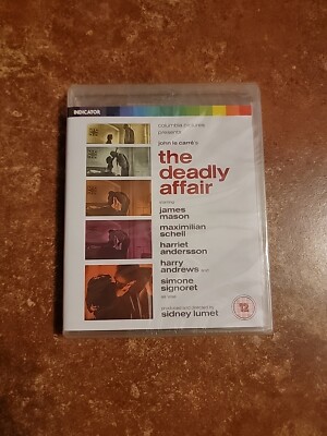 The Deadly Affair Blu-ray Region Free Indicator - James