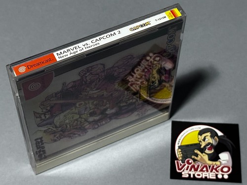 Marvel Vs. Capcom 2: New Age of Heroes SEGA Dreamcast NTSC-J Spinecard - Picture 5 of 8
