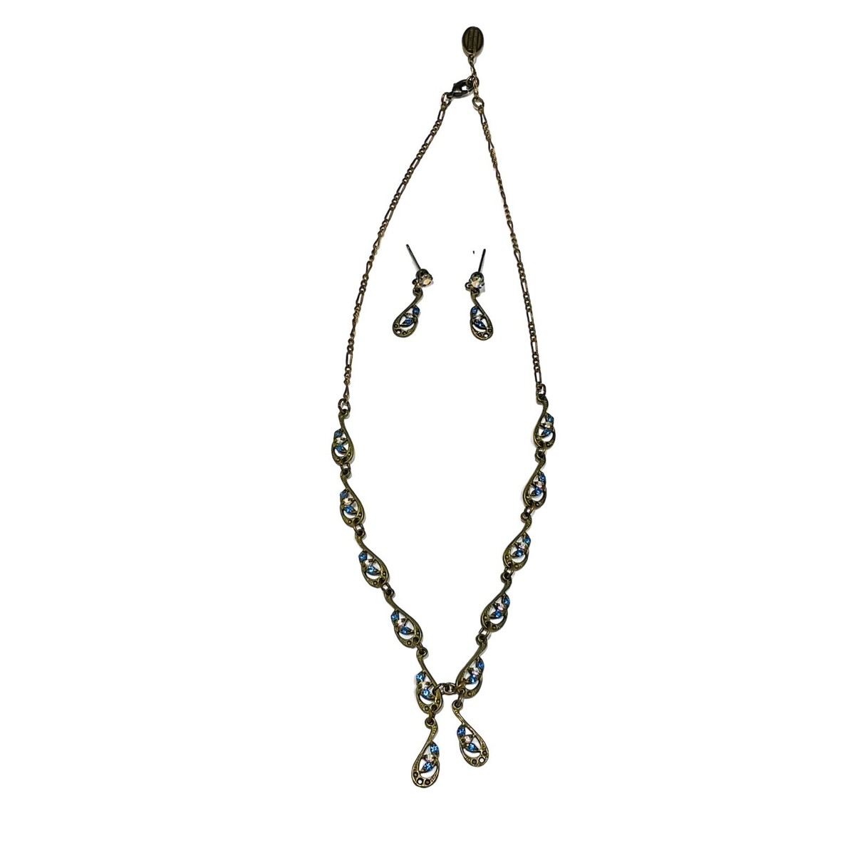 KENNY MA San Francisco ピアス＆ネックレスセット Kenny Ma San Francisco Necklace Earrings Set Rhinestone