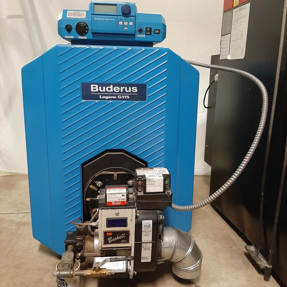 Buderas Boiler with Diesel Burner