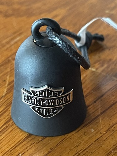 Ride Bell Harley Davidson® Mod Jewelry® Black Bar and Shield Logo 180 / HRB059 - Picture 2 of 7