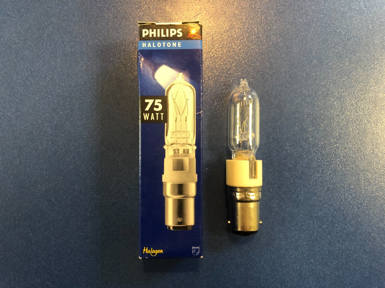 Philips Halotone B15d 230 75W Clear 179630 KL Halogen Dimmable 2000h