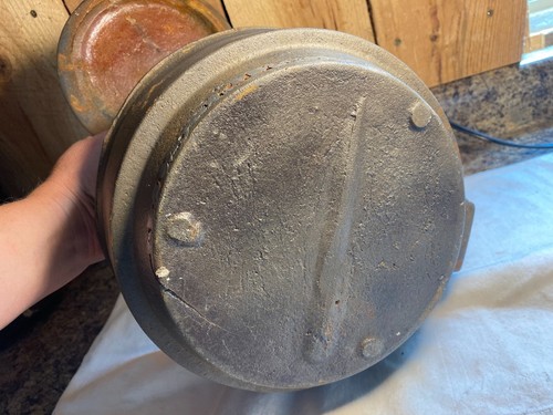 Vintage No.8 in Star Cast Iron Tea Pot Kettle ~ for Decorative Use - Picture 12 of 17