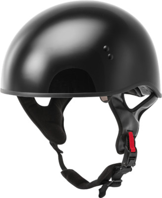 GMAX  HH-65 Naked Black Half Shell Helmet w/ 2 Detachable Sun Shields DOT