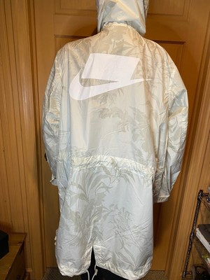 nike printed parka