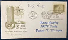 W. G. Penney (Baron Penney) signed FDC 1958 (Atomic Bomb) comes with COA RARE