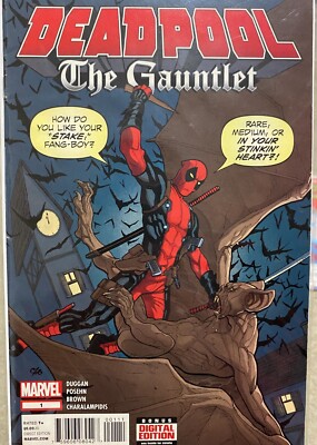 Deadpool The Gauntlet #1 2014 VF- Duggan Posehn Vampire Marvel Comics