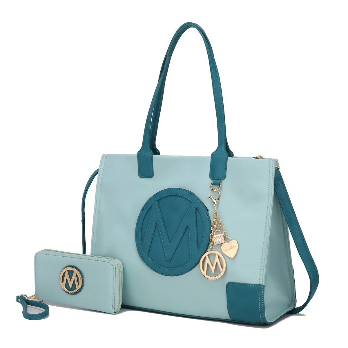 Mkf Collection Louise Tote Handbag And Wallet Set By Mia K.