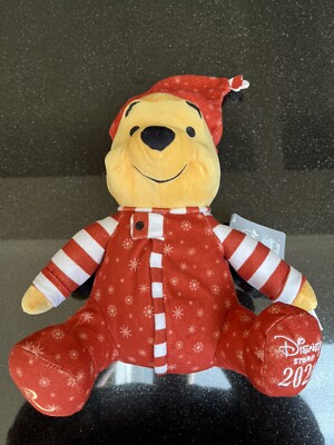 Disney Store Official Winnie Puuh 2021 weiches Plüschtier groß mit Etikett
