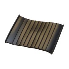 Garage Door Vinyl Bottom Seal Gasket Astragal  1/4" T Style Universal (Black)