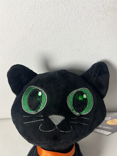 Disney Hocus Pocus Thackery Binx Buddy Plush Black Glow Eyes 9” Movie Clean - Picture 12 of 12