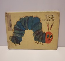 The Very Hungry Caterpillar Hardcover Book 10th Printing 1979 W Some Flaws Read