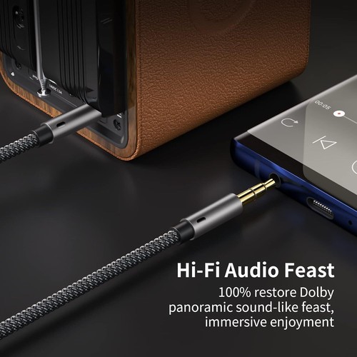 3FT - 6FT AUX 3.5mm Cable Male to Male Car Audio Cord For Headphones/Car/Speaker - Picture 7 of 7