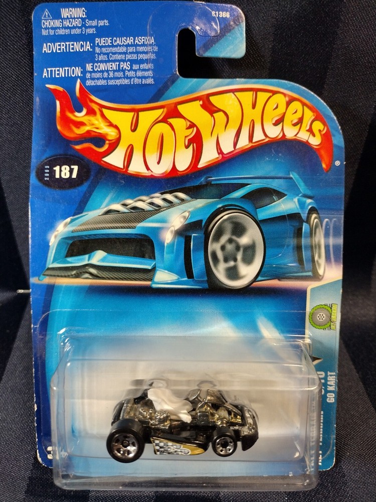 Mattel Hot Wheels 2003 Alt Terrain Go Kart #87 New In Package Black