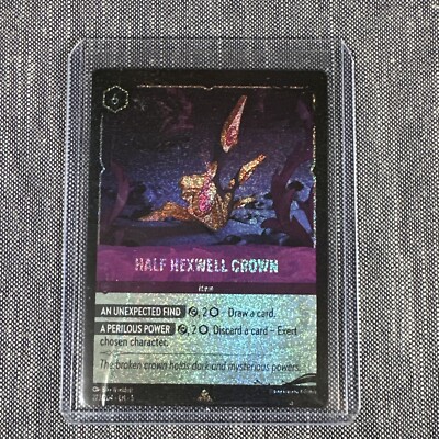 Disney Lorcana Illumineer's Quest Half Hexwell Crown Cold Confetti