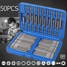 US 50PCS Extra Long Security Bits Hex Torx St...