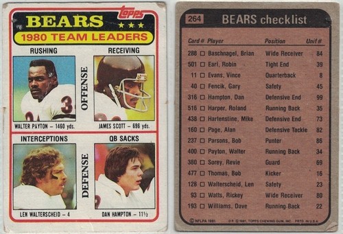 1981 Topps Football Cards (1-528) - Pick the Cards You Need to Complete Your Set - Picture 94 of 181