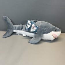 Great White Shark Plush Discovery Shark Week Stuffed Animal Wild Republic Toy