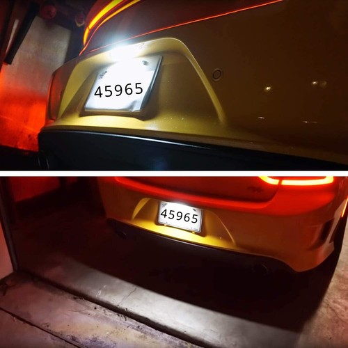2x LED License Plate Light for VW Golf MK6 MK7 Passat B6 B7 Variant Jetta MK6 - Picture 9 of 10