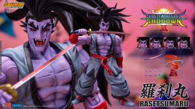 Storm Toys サムライスピリッツ天草降临 羅刹丸 Rasetsumaru STM87249: Storm Toys Samurai Shodown VI Rasetsumaru 1/12 Scale