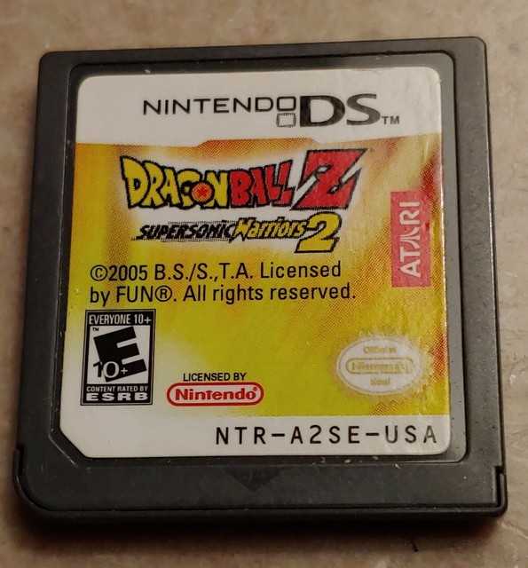 nintendo ds dragon ball z supersonic warriors 2 nintendo ds dragon ball z supersonic warriors 2