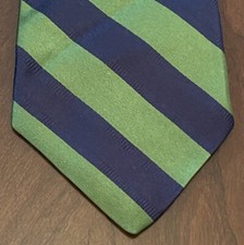 Tommy Hilfiger Blue Green 100 Imported Silk Men  s Neck Tie Made In USA