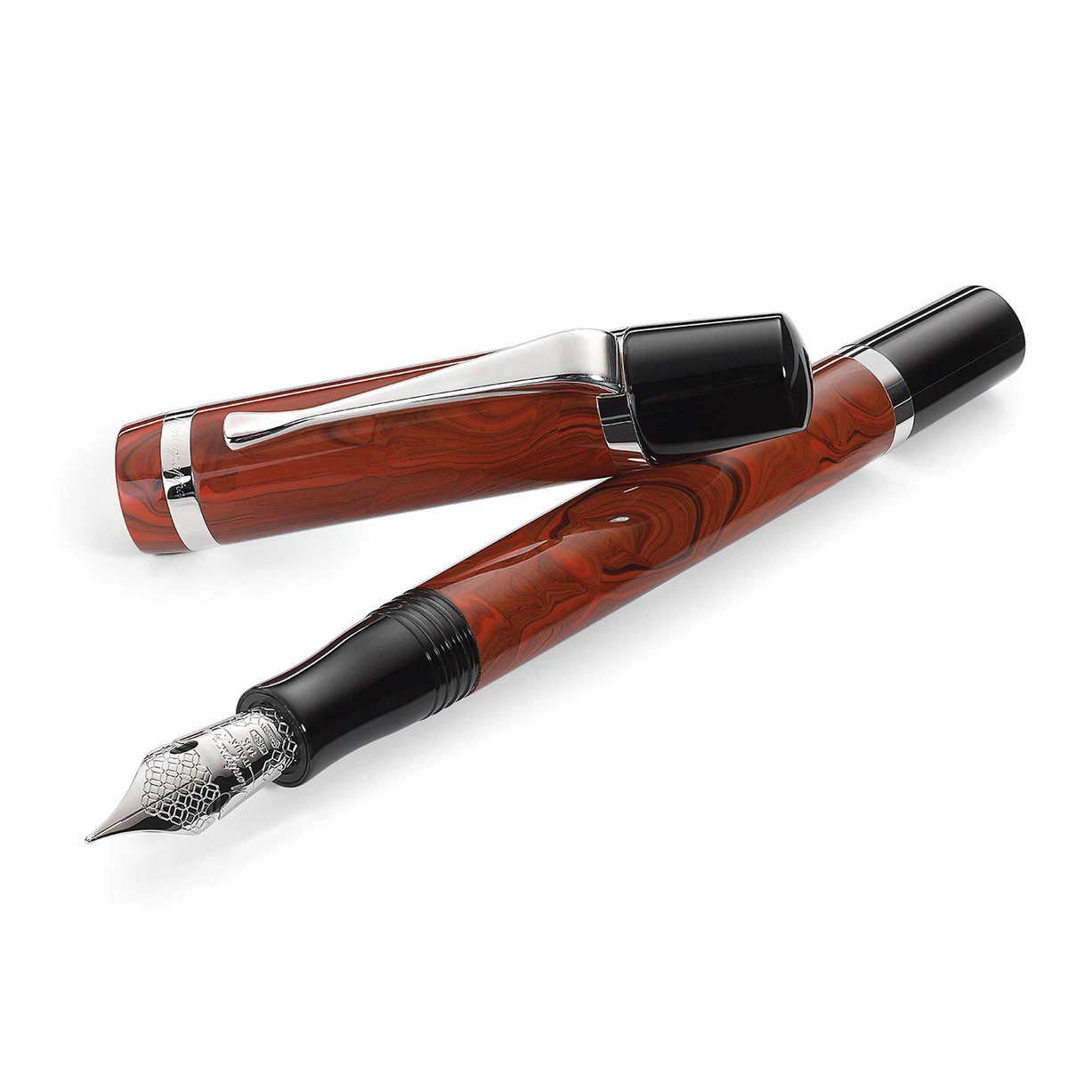 Montegrappa Nazionale Flex Indian Rainbow Limited Edition Fountain