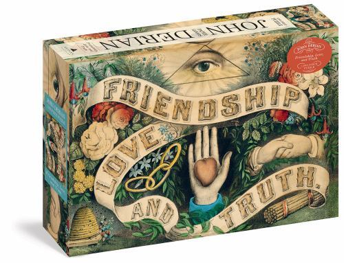 John Derian Paper Goods: Friendship, Love, and Truth 1,000-Piece Puzzle by ...
