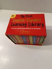 My First English - Espanol Learning Library Boxset of 10 for Kids Board Books