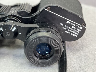 Vintage Jason 1116F Binoculars Mercury 7x35 Wide Angle 500 ft at