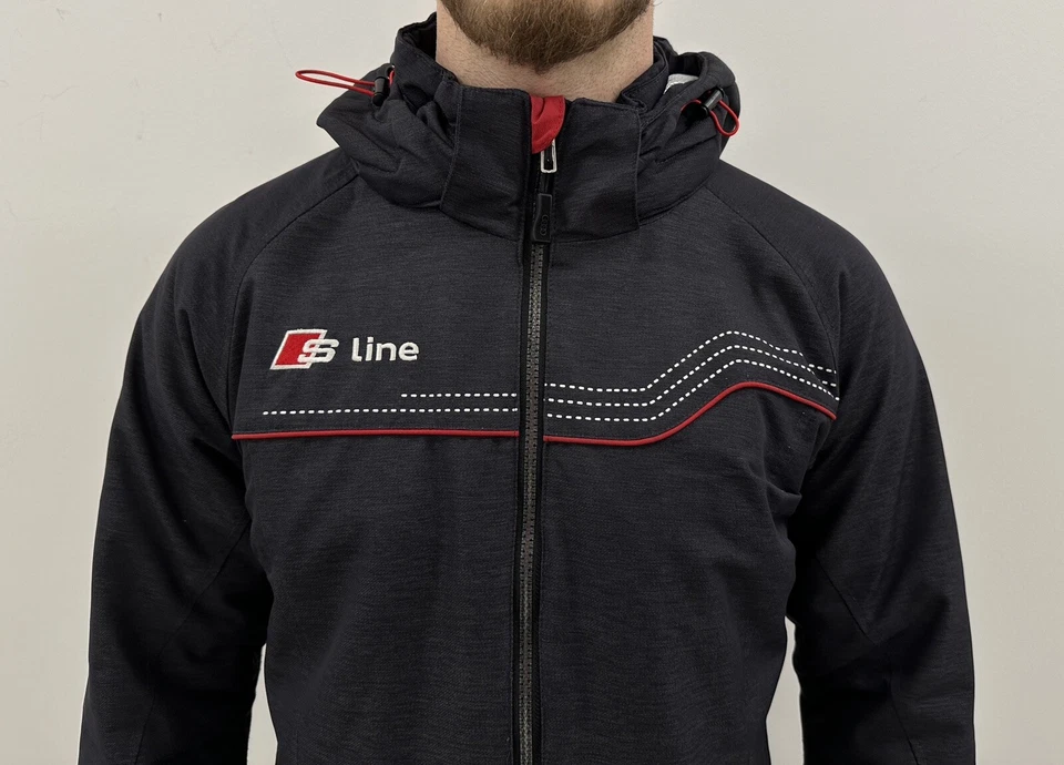 Audi S Line Embroidered Jacket Auto Mens size S - Image 4 of 4